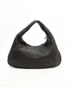 Bottega Veneta Large Intrecciato Hobo Bag In Black