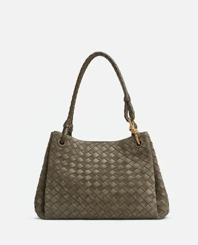 Bottega Veneta Large Parachute Bag In Green