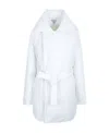 Bottega Veneta Large Profile Padded Cotton Suit In White
