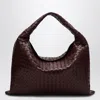 Bottega Veneta Large Shoulder Bag Hop In Barolo Colour In Red