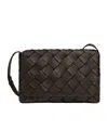 Bottega Veneta Diago Leather Crossbody Bag In Black