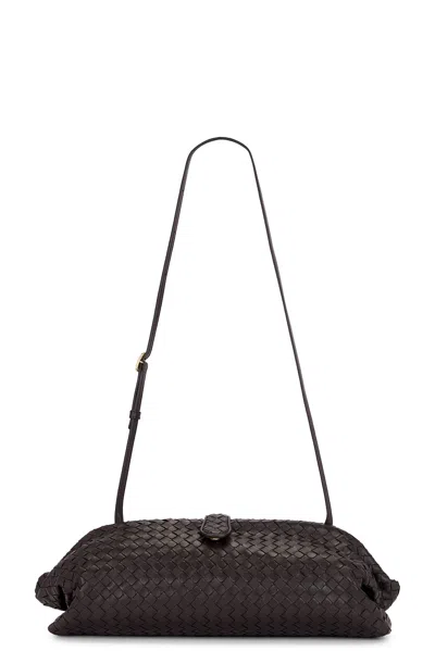 Bottega Veneta Lauren 1979 Bag In Espresso & Brass Vibrato