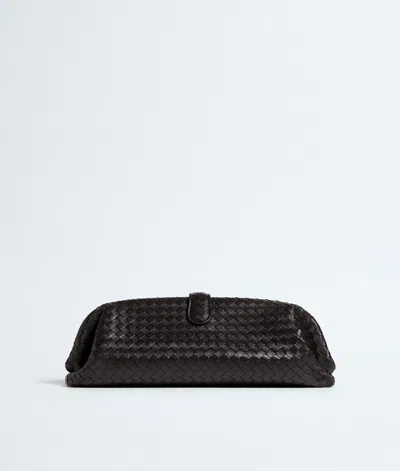 Bottega Veneta Lauren 1979 Intrecciato Leather Clutch In Black