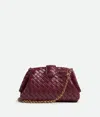Bottega Veneta Teen Lauren 1980 Bag With Chain In Barolo