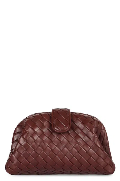 Bottega Veneta Lauren 1980 Clutch In Red