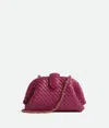 Bottega Veneta Lauren 1980 Small Intrecciato Leather Clutch In Purple