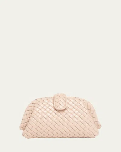 Bottega Veneta Lauren 1980 Mini Clutch Bag With Chain Strap In Pink