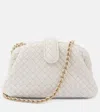 Bottega Veneta Lauren 1980 Mini Clutch Bag With Chain Strap In White
