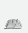 Bottega Veneta Small Lauren 1980 In Silver