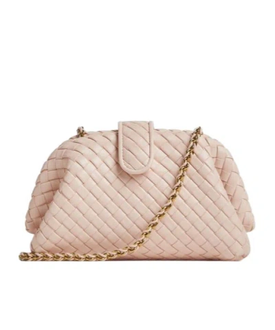 Bottega Veneta Lauren 1980 Small Shoulder Bag In Pink