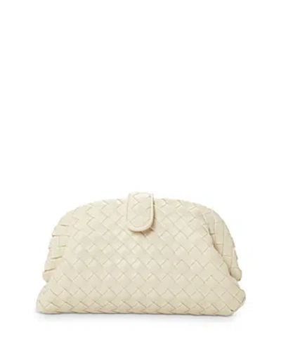 Bottega Veneta Lauren 1980 Teen Leather Clutch In String