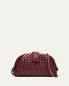 Bottega Veneta Teen Lauren 1980 Bag With Chain In 2250 Barolo-m Brass