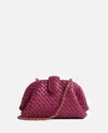 Bottega Veneta Lauren 1980 Small Intrecciato Leather Clutch