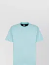Bottega Veneta Layered Crew Neck T-shirt With Asymmetric Hem In Blue
