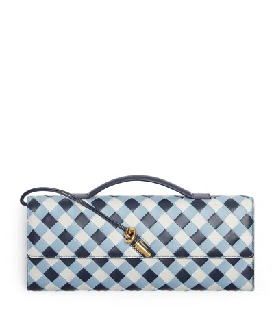 Bottega Veneta Leather Andiamo Clutch Bag