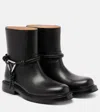 Bottega Veneta James Ankle Boots Featuring Decorative Hardware In Black