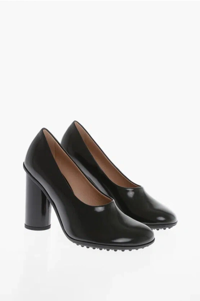 Bottega Veneta Leather Atomic Pumps With Tube Heel 9cm In Black