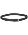 Bottega Veneta Leather Belt In Black