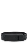 Bottega Veneta Leather Belt In Black