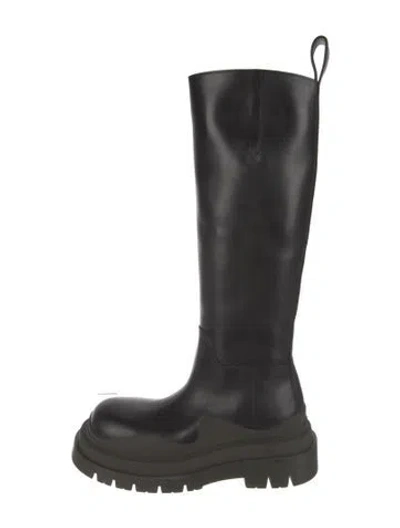 Pre-owned Bottega Veneta Leather Boots In Black