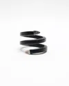 Bottega Veneta Leather Bracelet In Animal Print