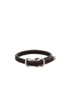 Bottega Veneta Nappa Sterling Silver Bracelet In Fudge