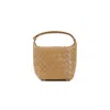 Bottega Veneta Candy Wallace Mini Leather Tote Bag In Brown