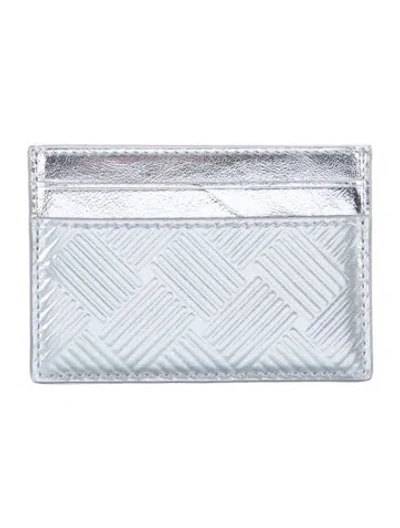 Pre-owned Bottega Veneta Leather Card Holder
