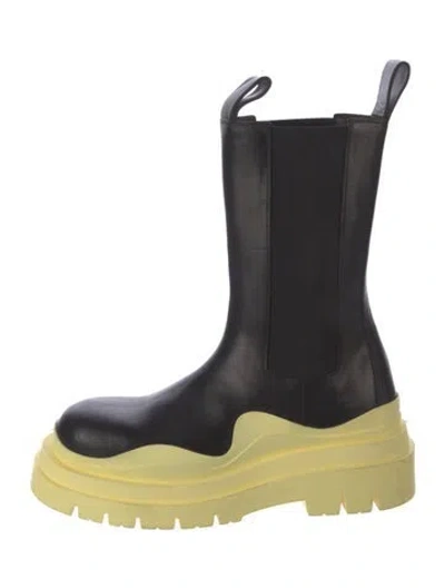 Pre-owned Bottega Veneta Leather Chelsea Boots In Multi