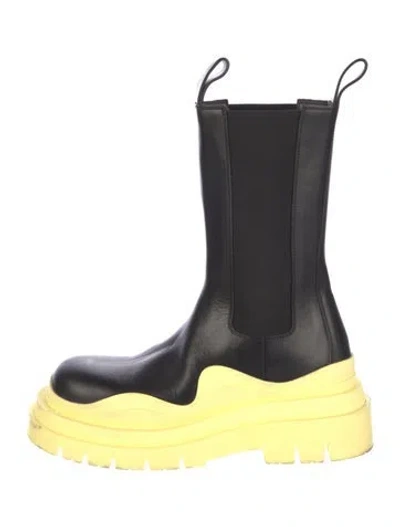 Pre-owned Bottega Veneta Leather Chelsea Boots In Multi