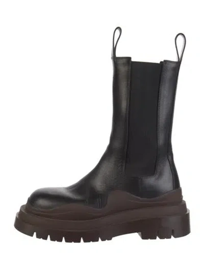 Pre-owned Bottega Veneta Leather Chelsea Boots In Multi