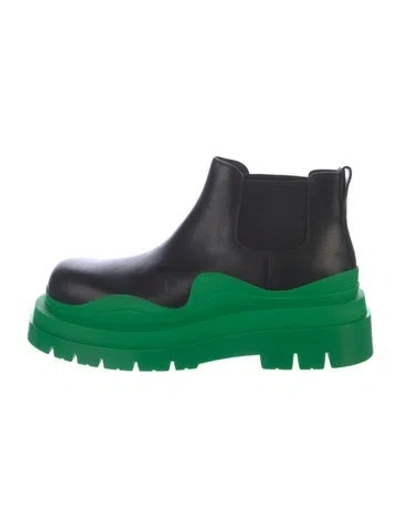 Pre-owned Bottega Veneta Leather Chelsea Boots In Multi