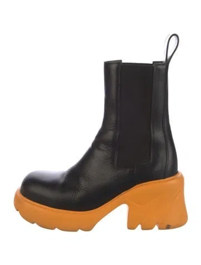 Pre-owned Bottega Veneta Leather Chelsea Boots In Multi