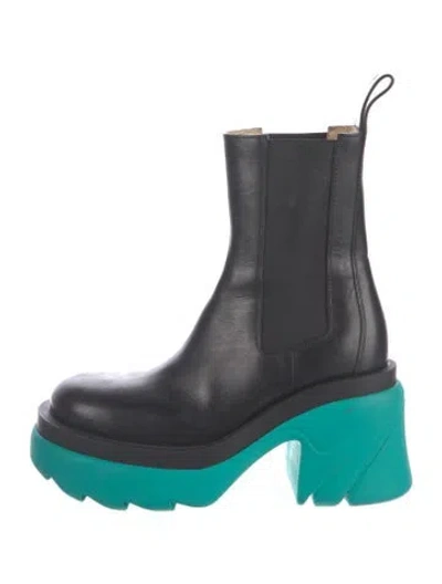 Pre-owned Bottega Veneta Leather Chelsea Boots In Multi