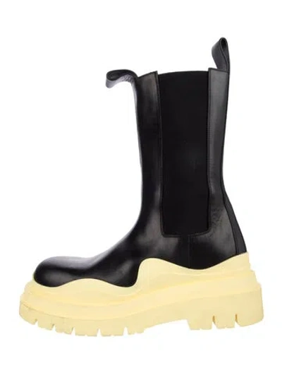 Pre-owned Bottega Veneta Leather Chelsea Boots In Multi