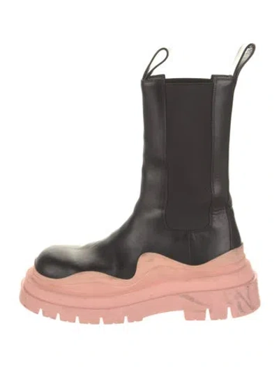Pre-owned Bottega Veneta Leather Chelsea Boots In Multi