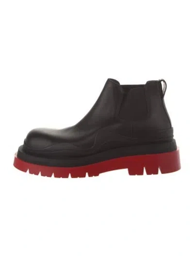 Pre-owned Bottega Veneta Leather Chelsea Boots In Multi