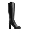Bottega Veneta Cliff Thigh-high Boots In Black