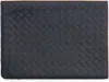 Bottega Veneta Leather Clutch In Blue