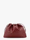 Bottega Veneta Leather Clutch With Intrecciato Motif In Brown