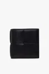 Bottega Veneta Bi-fold Cassette Wallet In Black