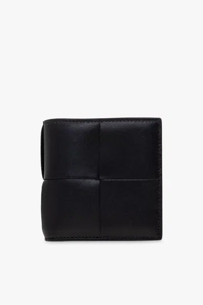 BOTTEGA VENETA LEATHER FOLDING WALLET