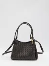 Bottega Veneta Leather Fondant Bag In Brown