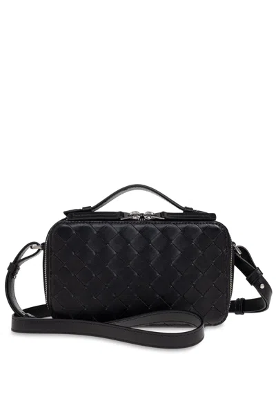 Bottega Veneta Leather Handbag In Black