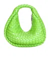Bottega Veneta Leather Handbag In Green