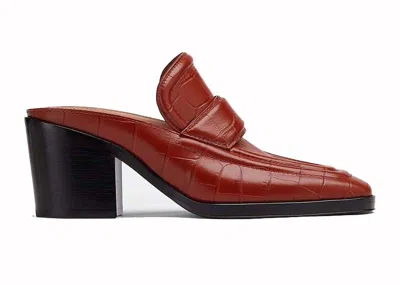 Pre-owned Bottega Veneta Leather Heeled Mules Fandente (women's) Sneakers In Brown