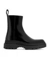 Bottega Veneta 3.5cm Highway Leather Ankle Boots In Black