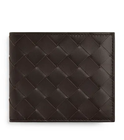 BOTTEGA VENETA LEATHER INTRECCIATO BIFOLD WALLET