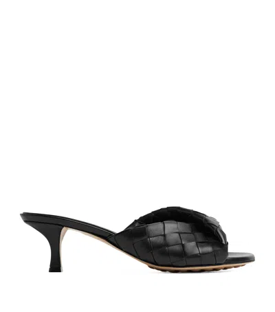 Bottega Veneta Blink Leather Mules In Black