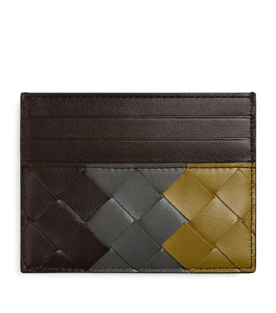 Bottega Veneta Leather Intrecciato Card Holder